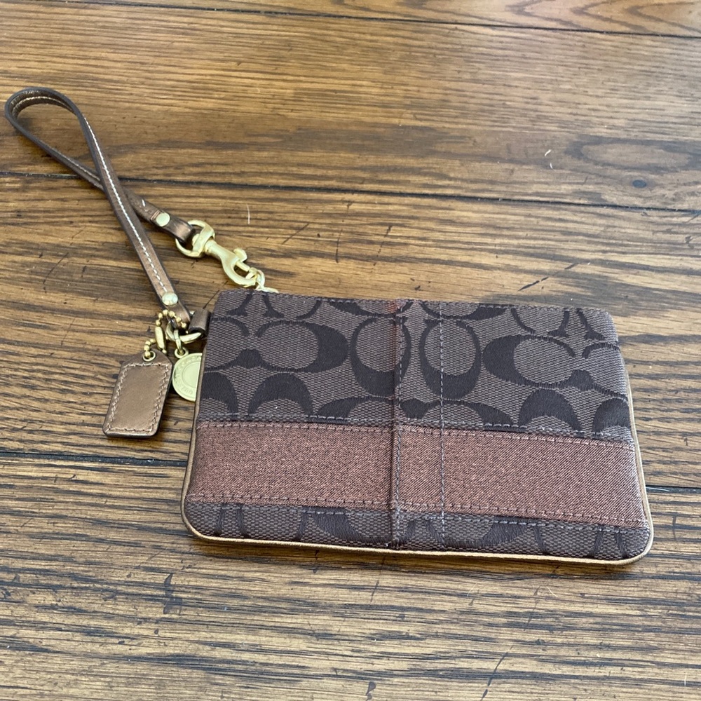 Coach wristlet